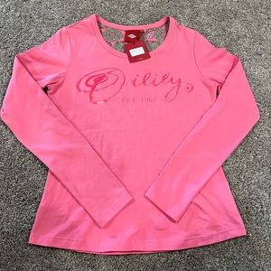Oilily Kilky pink long sleeve shirt